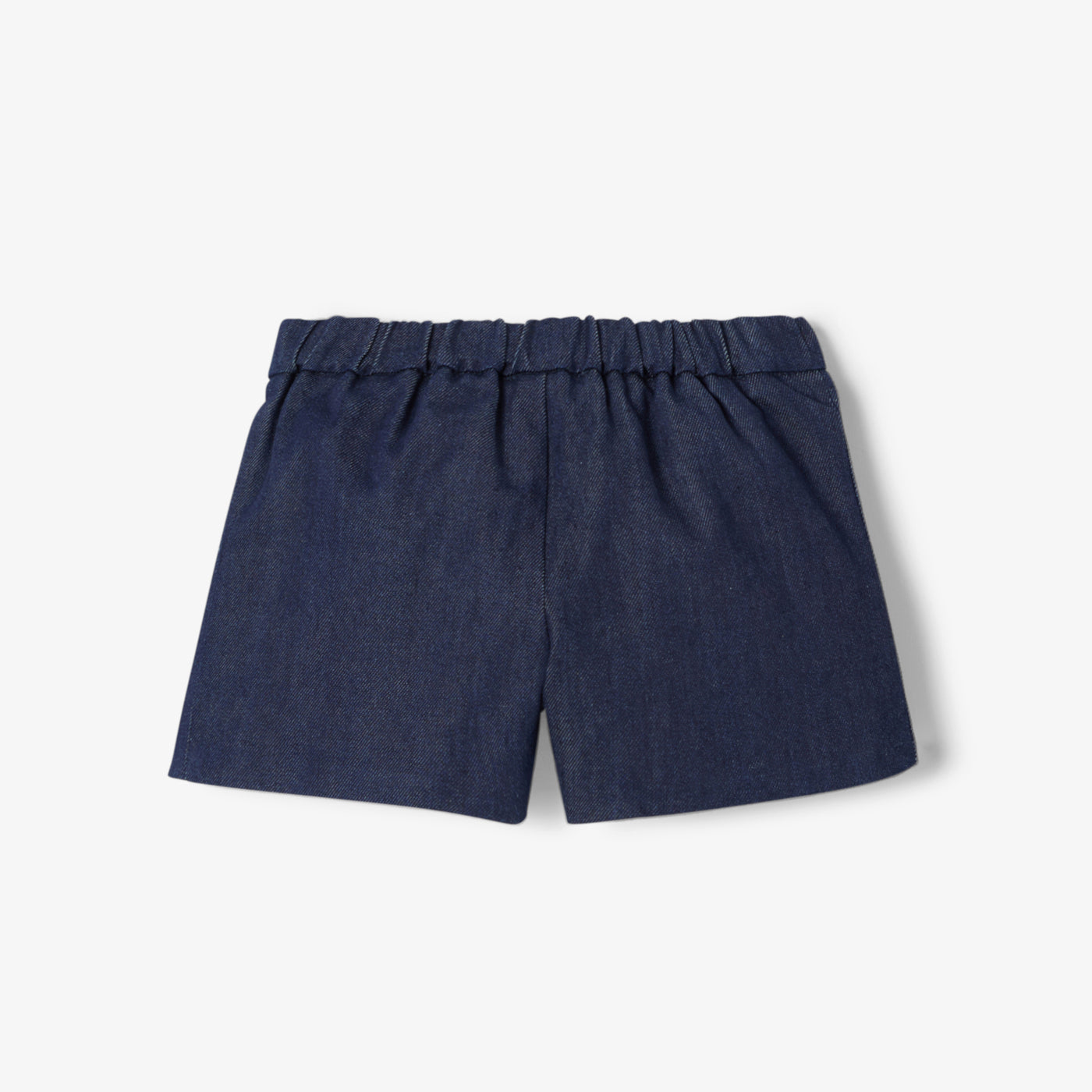 Baby girl denim shorts - denim fonce
