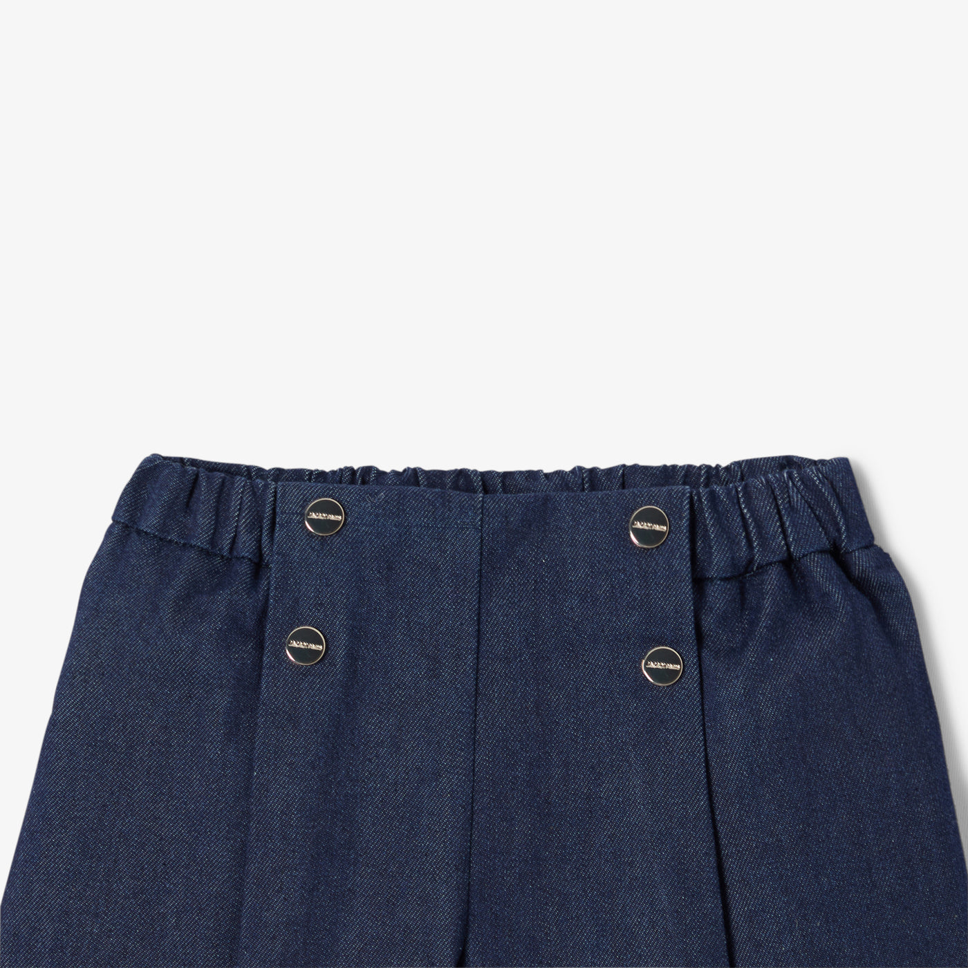 Baby girl denim shorts - denim fonce