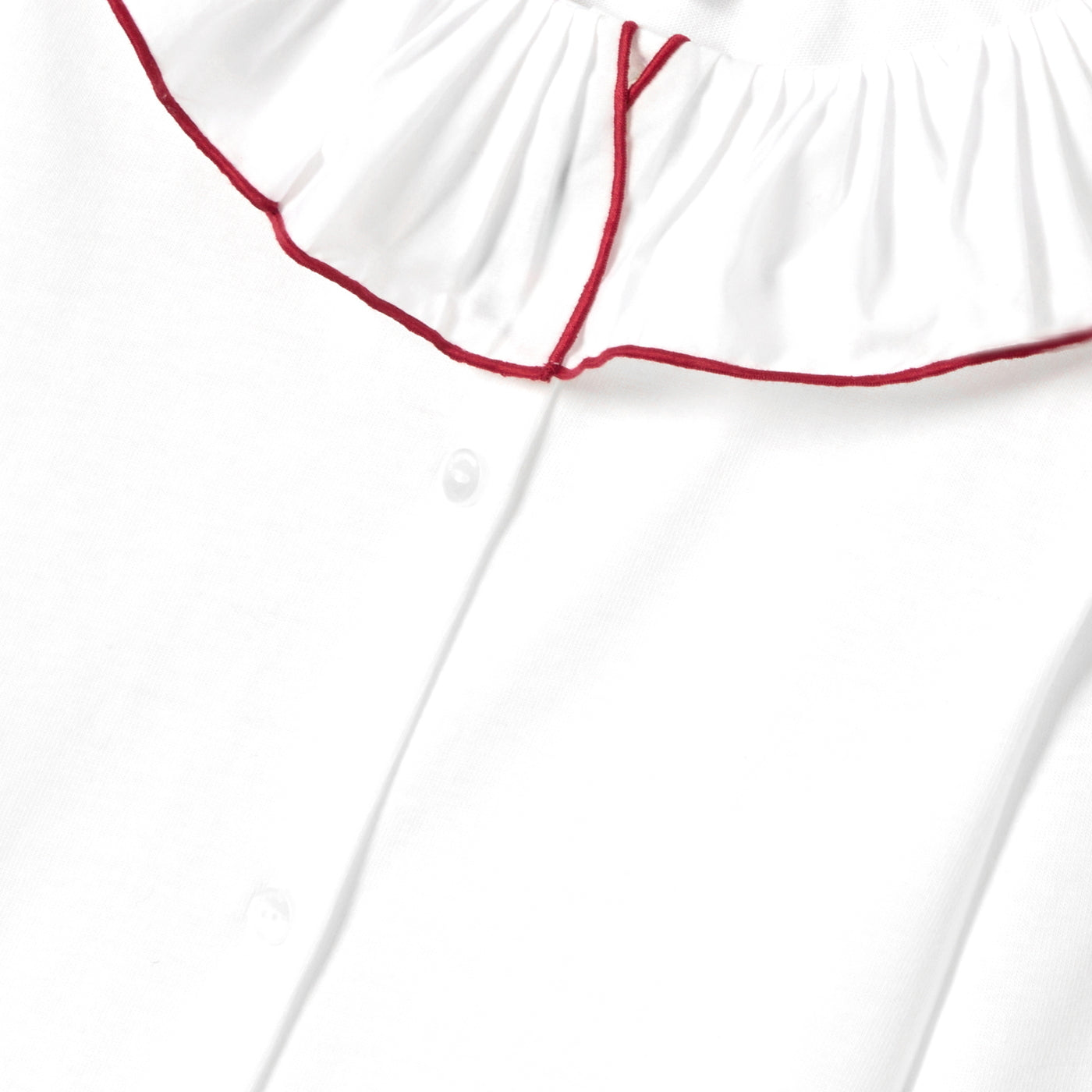 Girl cotton jersey blouse - blanc jacadi