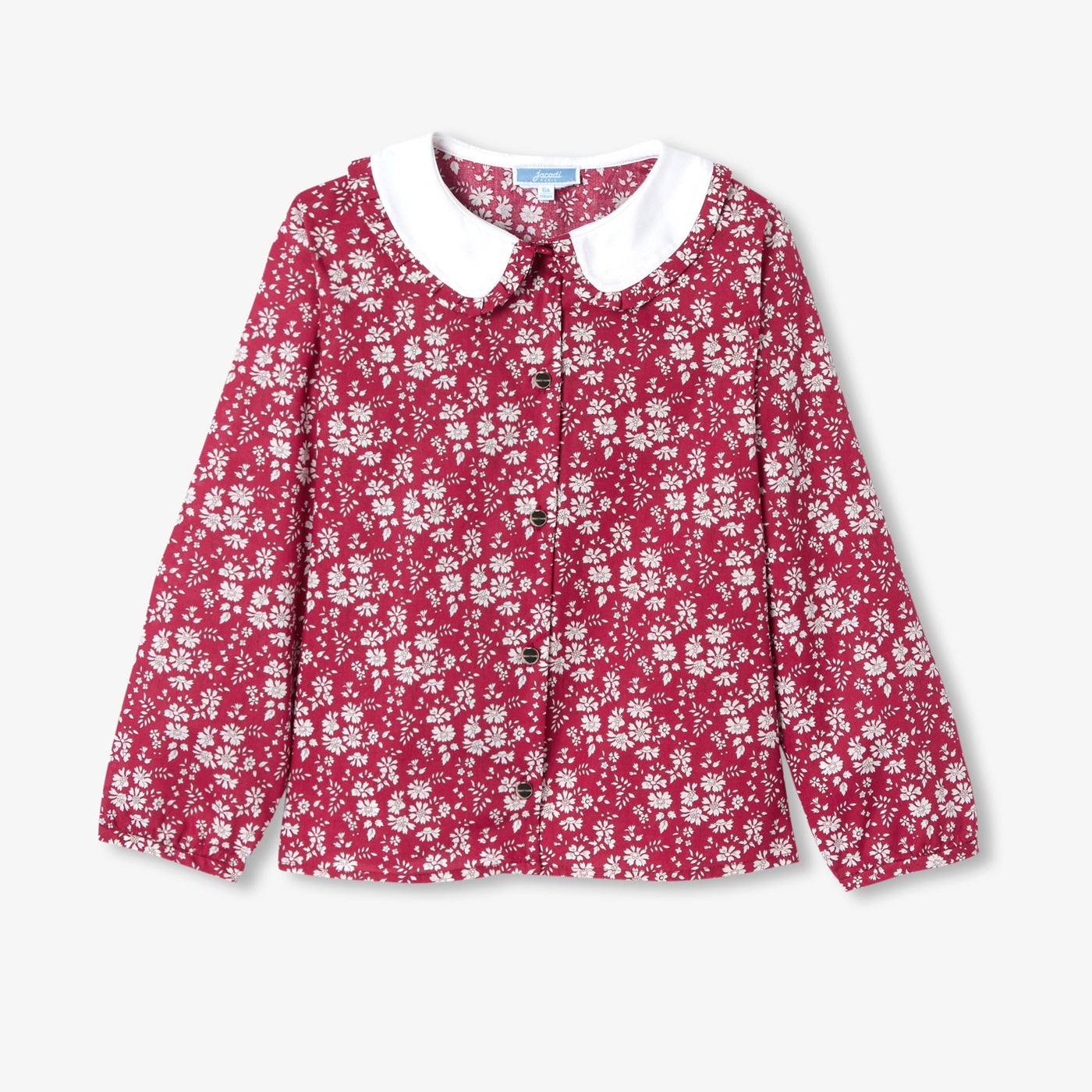 Girl Liberty fabric blouse - rouge/blanc