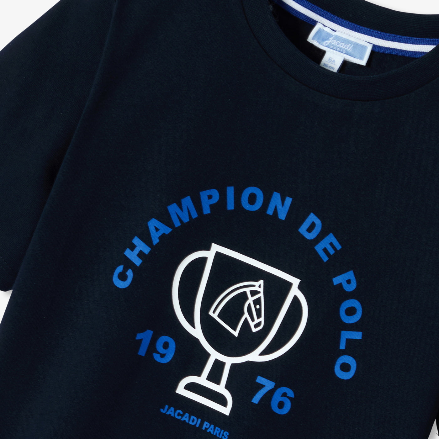 Boy jersey T-shirt - marine jacadi