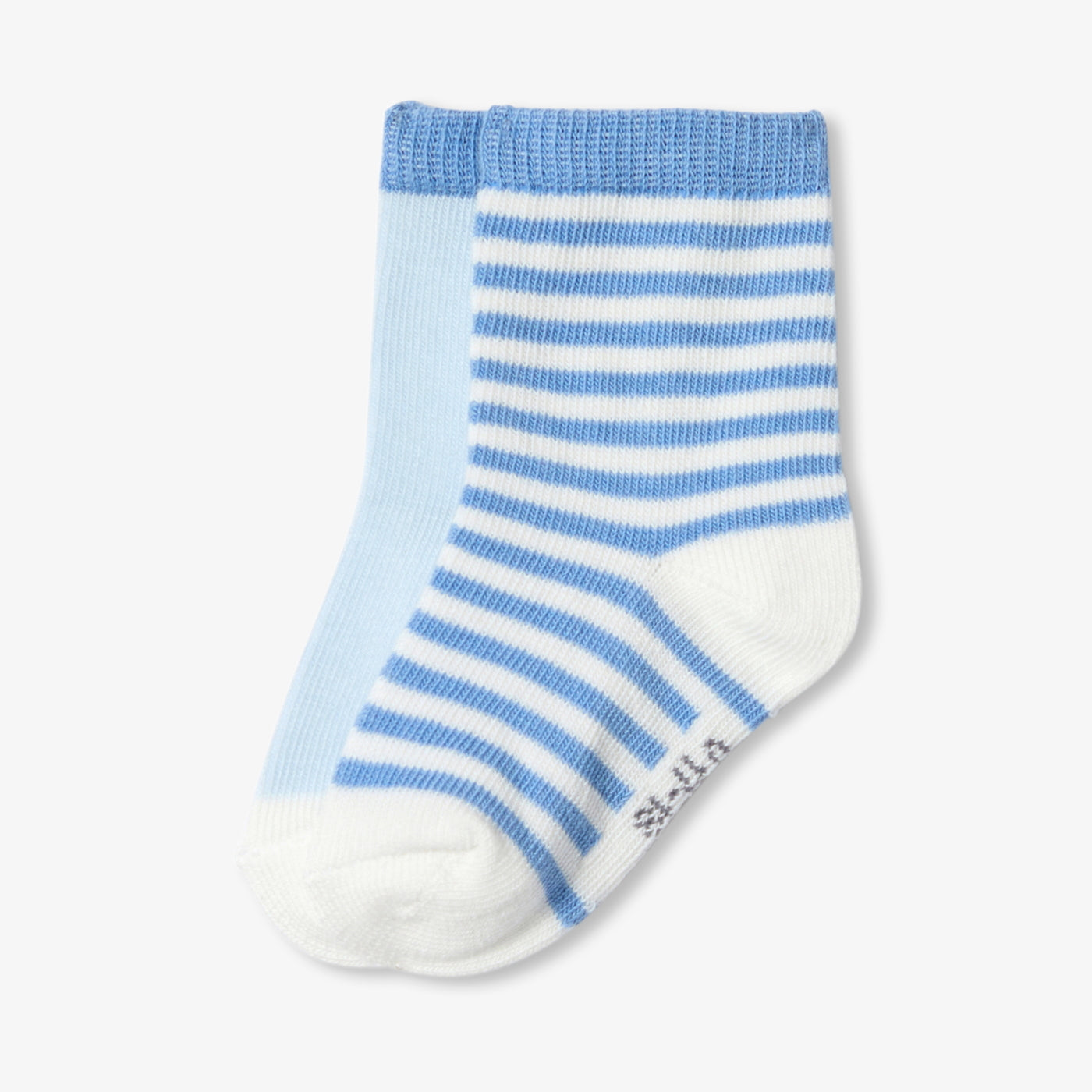 Baby boy socks duo - bleu/multico