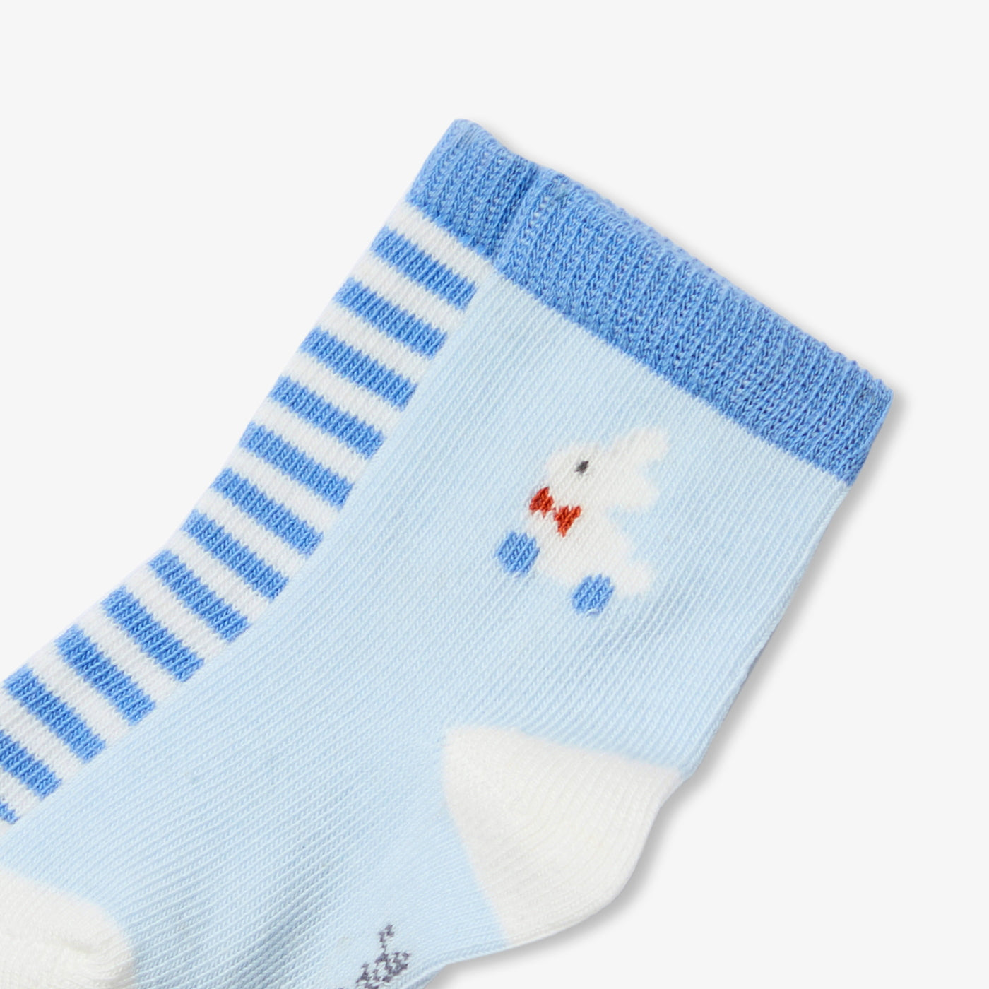 Baby boy socks duo - bleu/multico