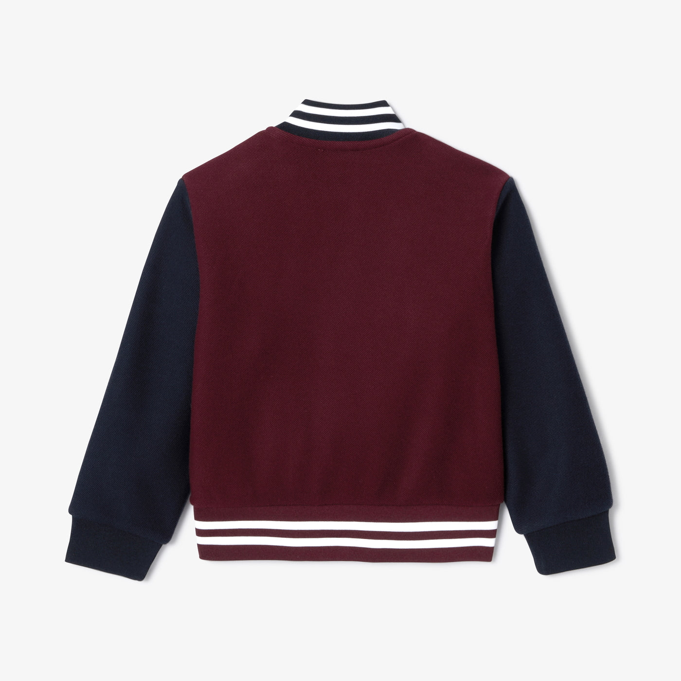 Boy varsity jacket - bordeaux