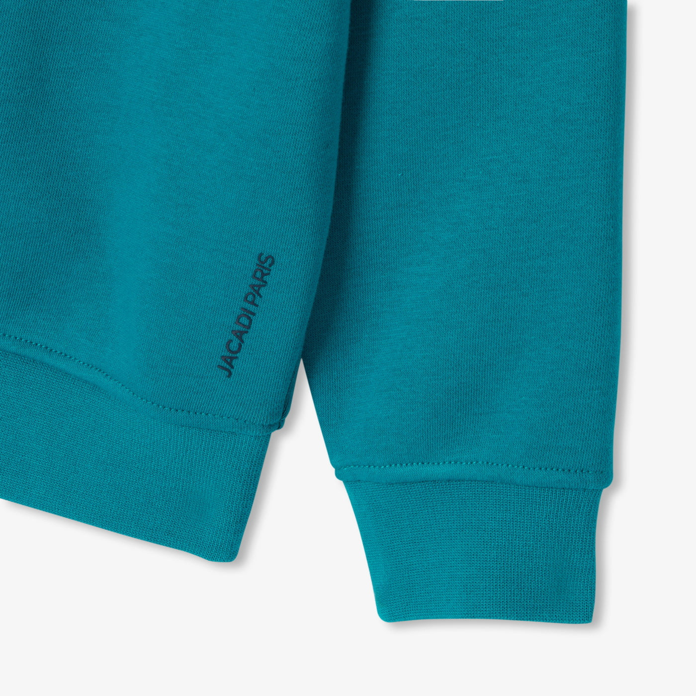 Boy fleece sweatshirt - petrole