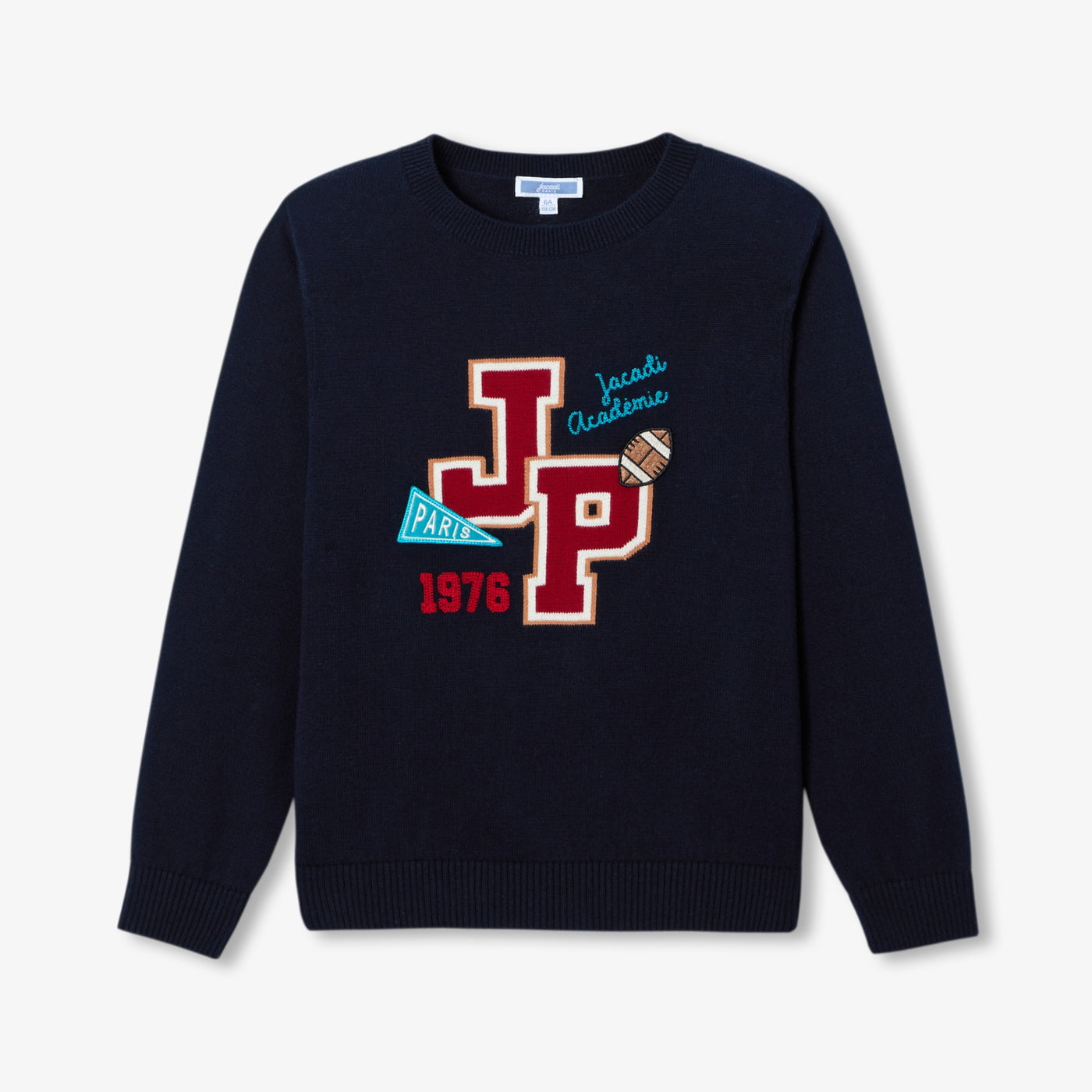 Boy cotton jumper - marine jacadi