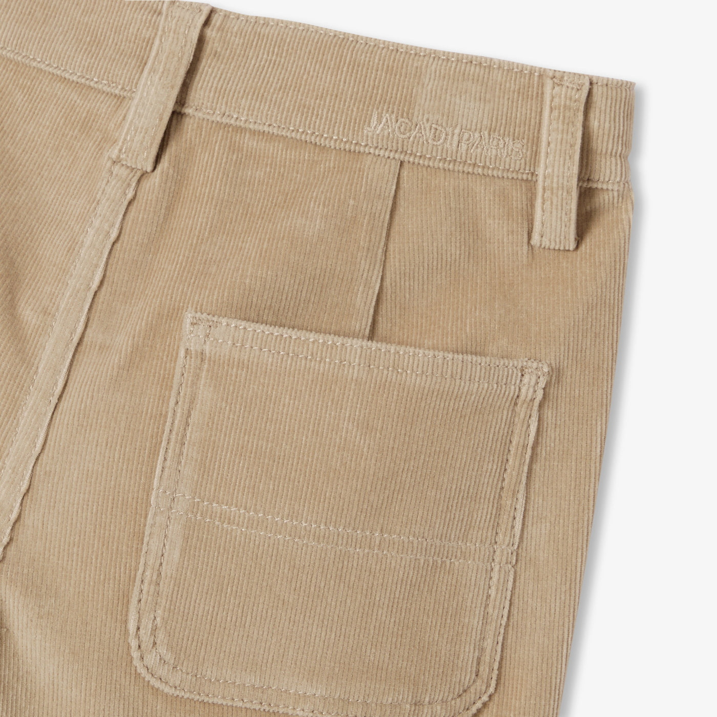 Boy corduroy trousers - amande fonce