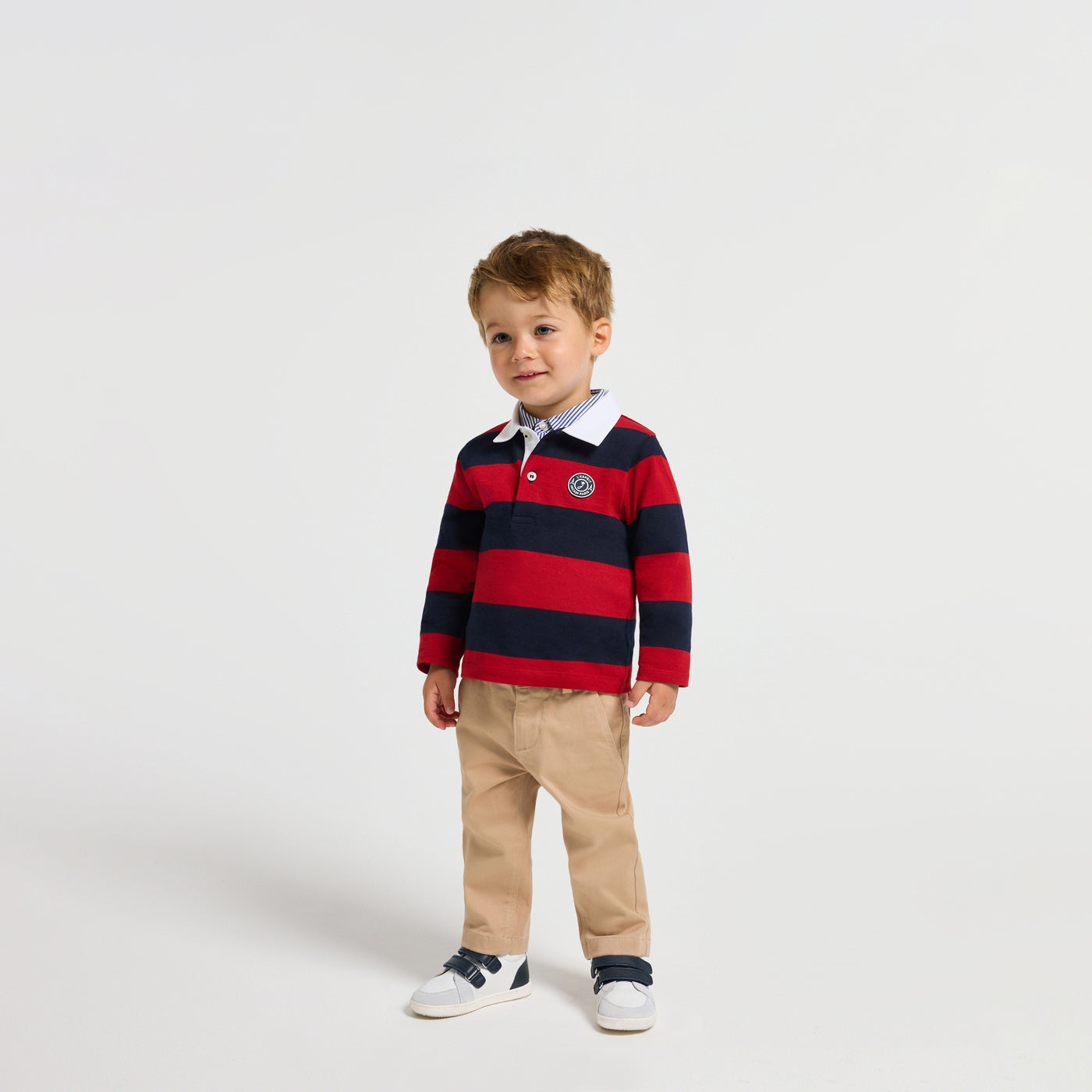 Baby twill trousers - beige
