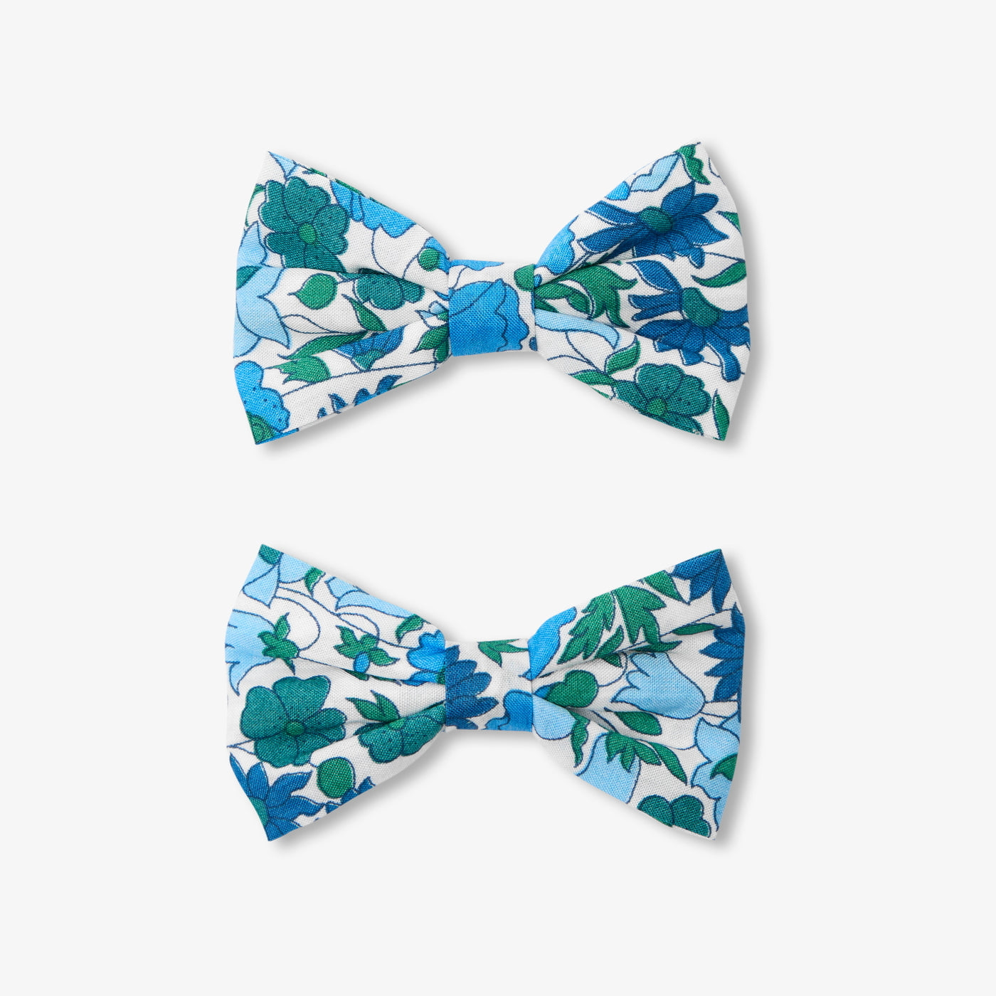 Girl hair clip duo - blanc/multico
