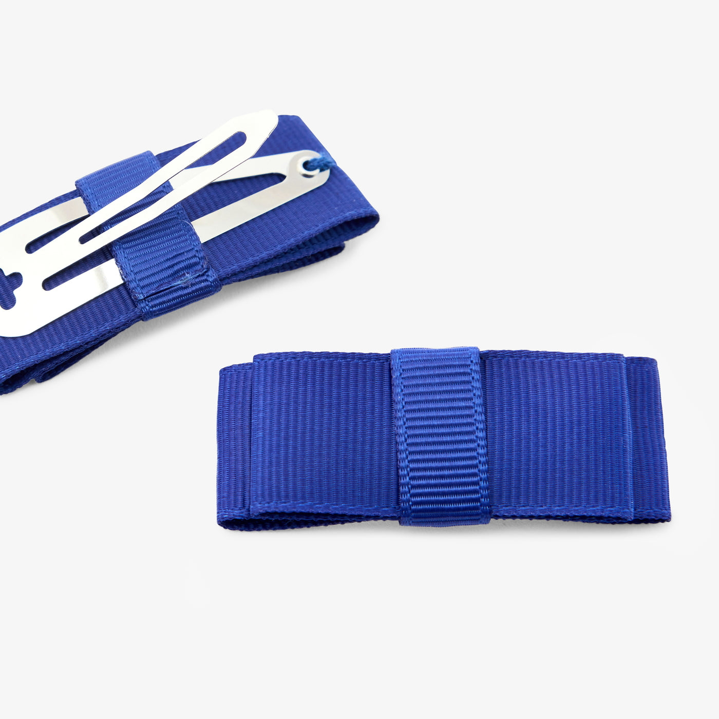 Girl duo of snap hair clips - bleu roi