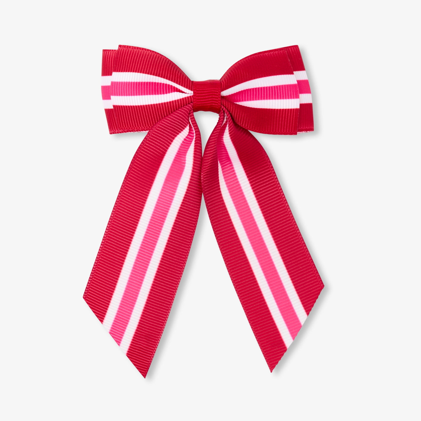 Girl large hair clip - bordeaux/rose