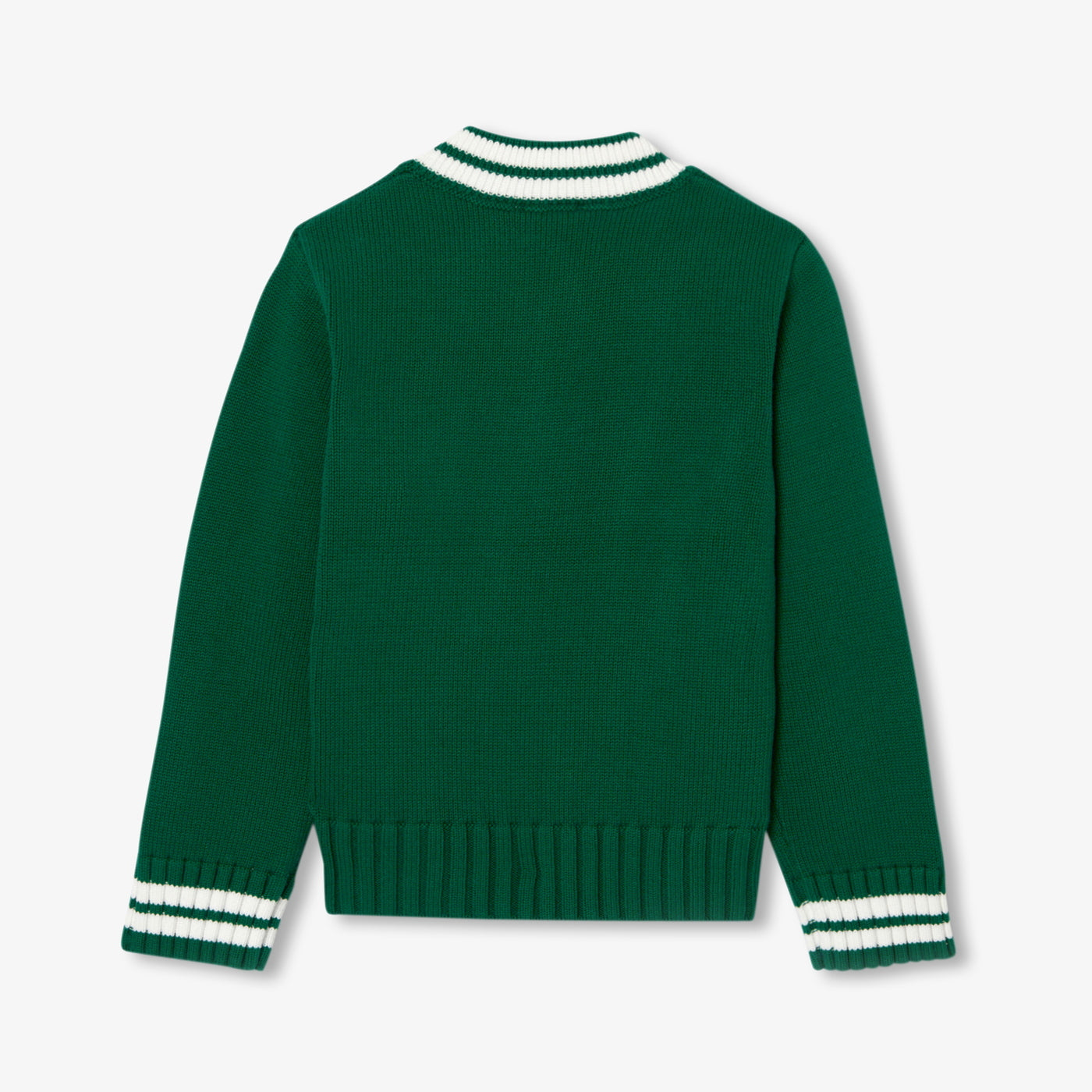 Child cotton cricket jumper - vert cresson
