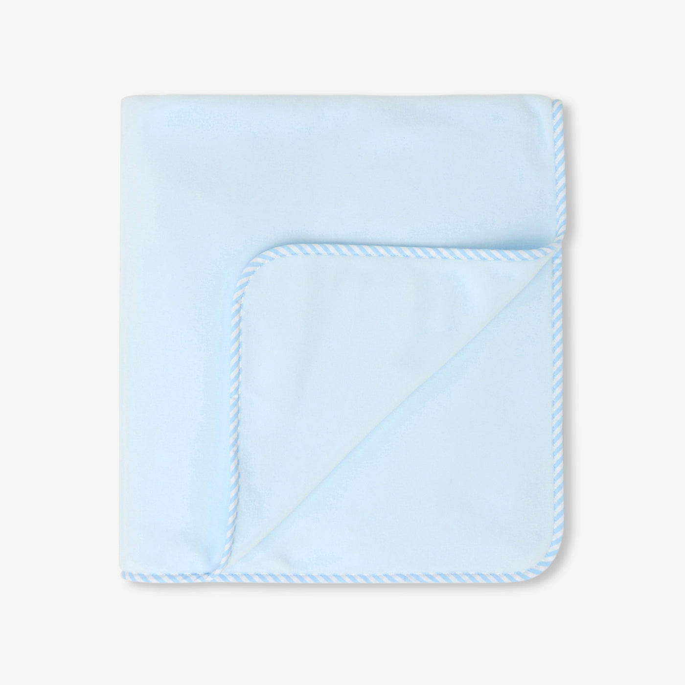 Baby thick fleece blanket - bleu clair jacadi