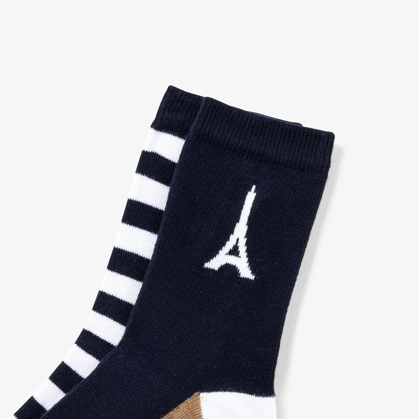 Boy socks duo - marine/multico
