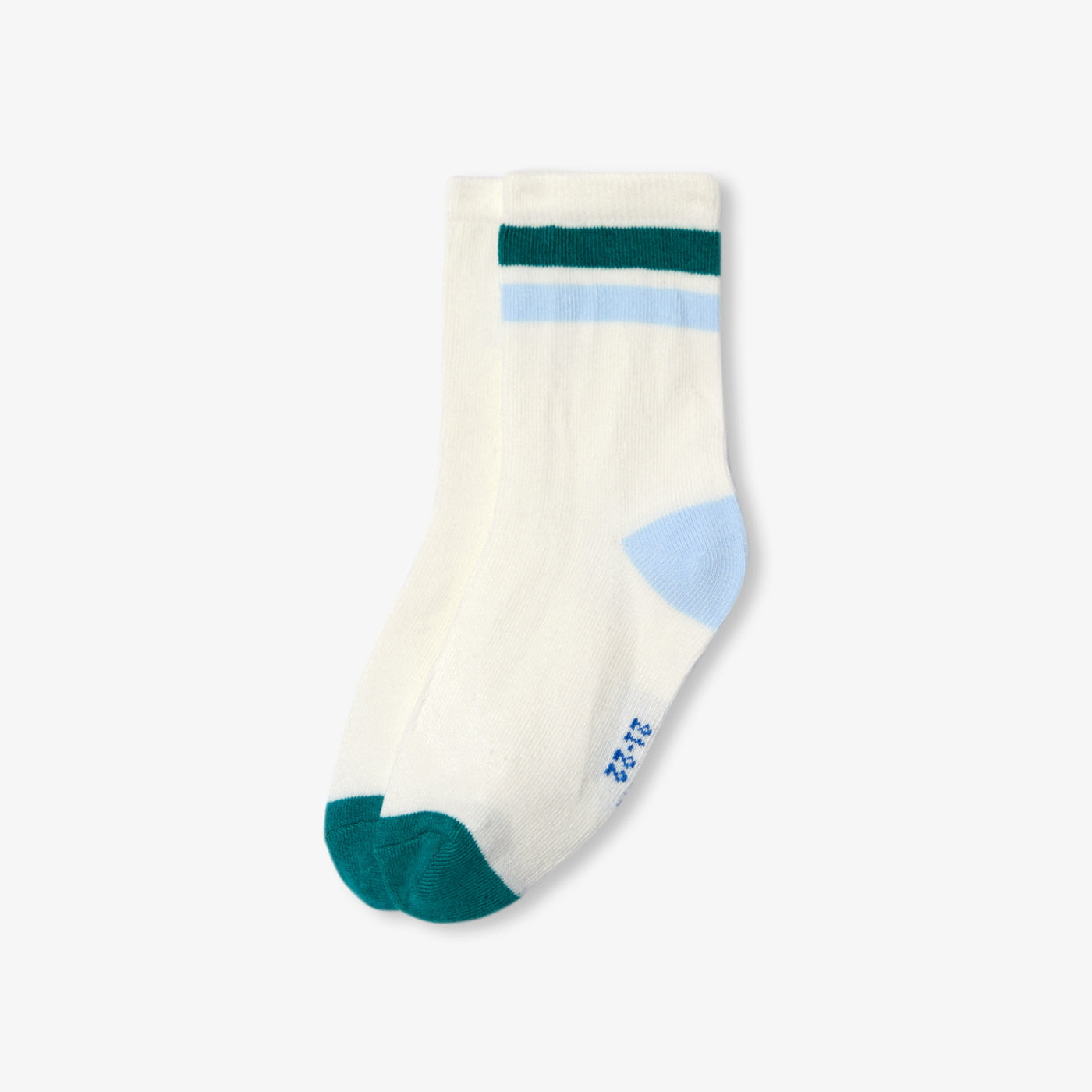 Baby cotton socks duo - blanc/multico
