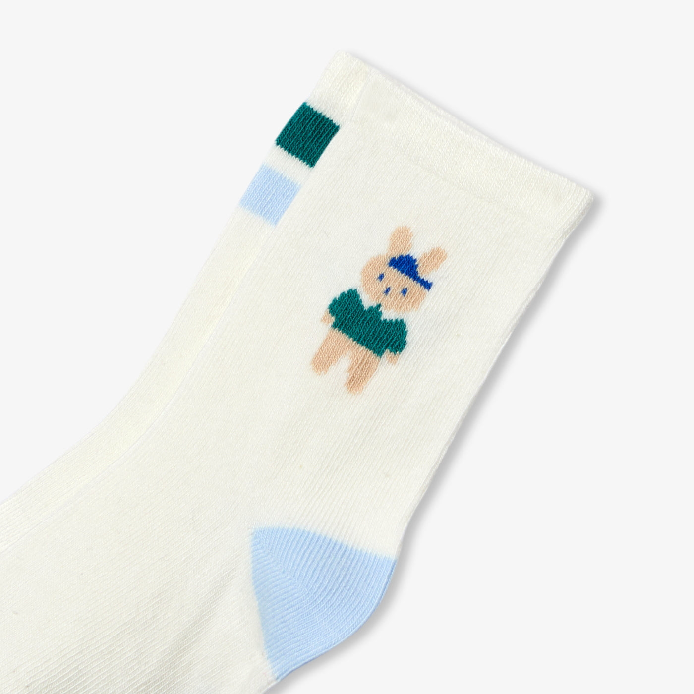 Baby cotton socks duo - blanc/multico
