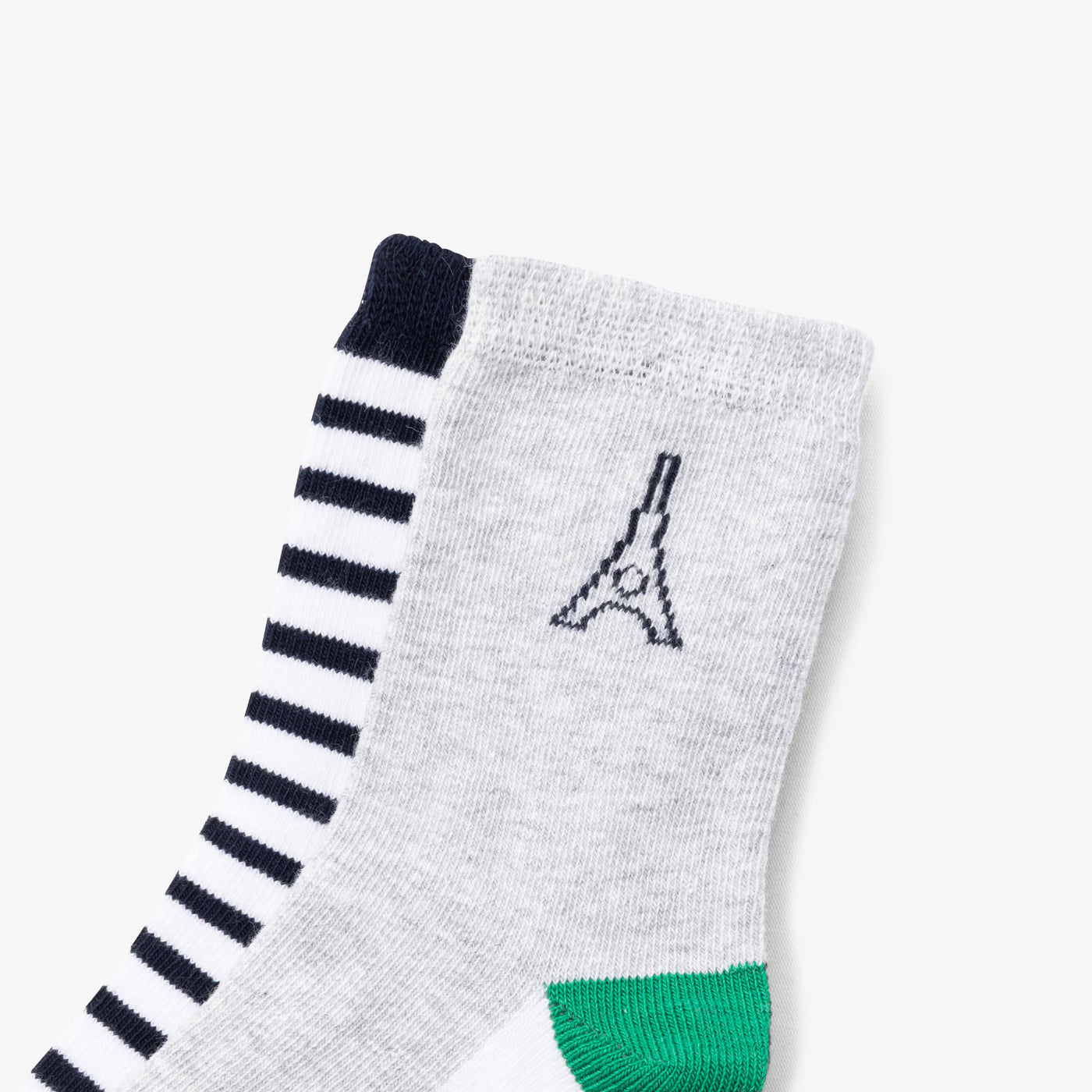 Baby boy cotton sock duo - multicolor