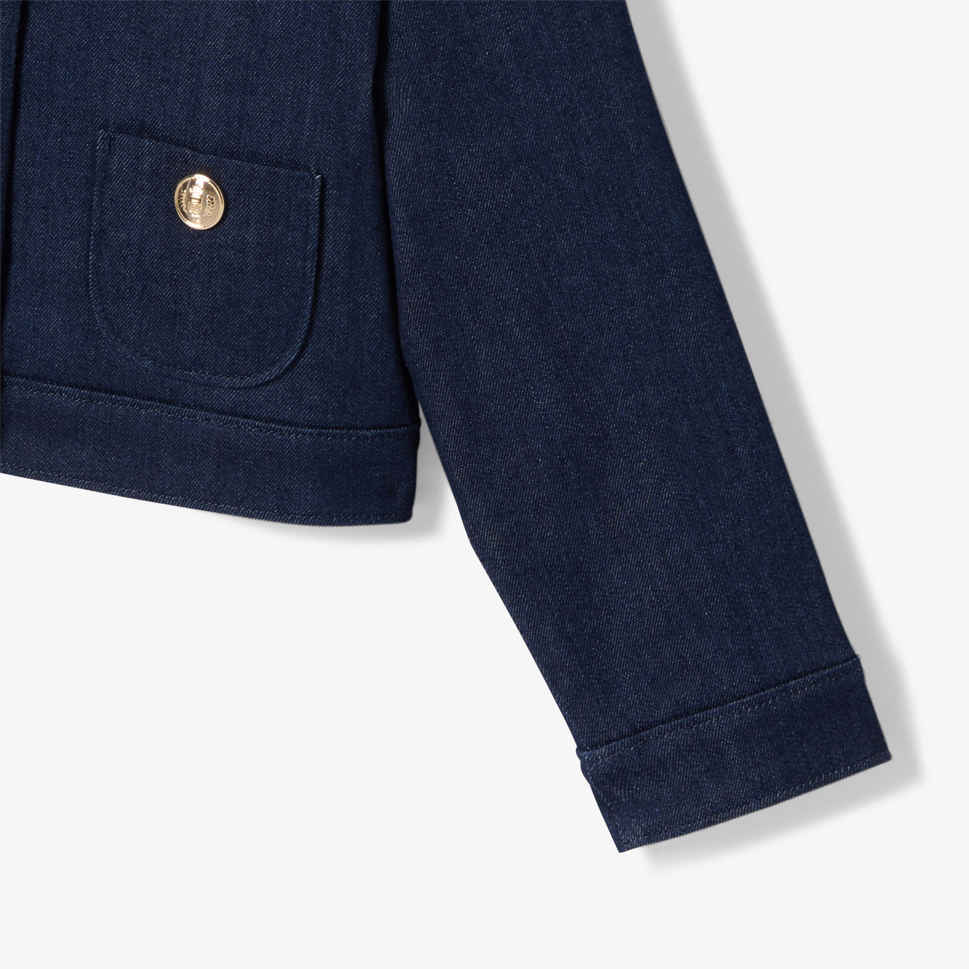 Girl denim jacket - denim fonce