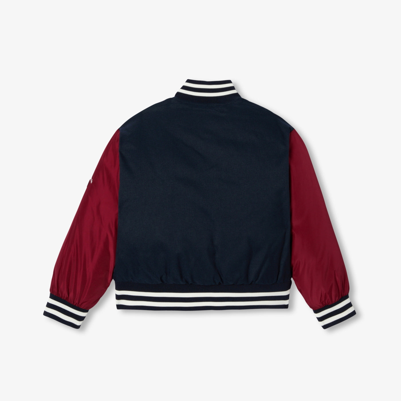 Child bi-material bomber jacket - marine jacadi