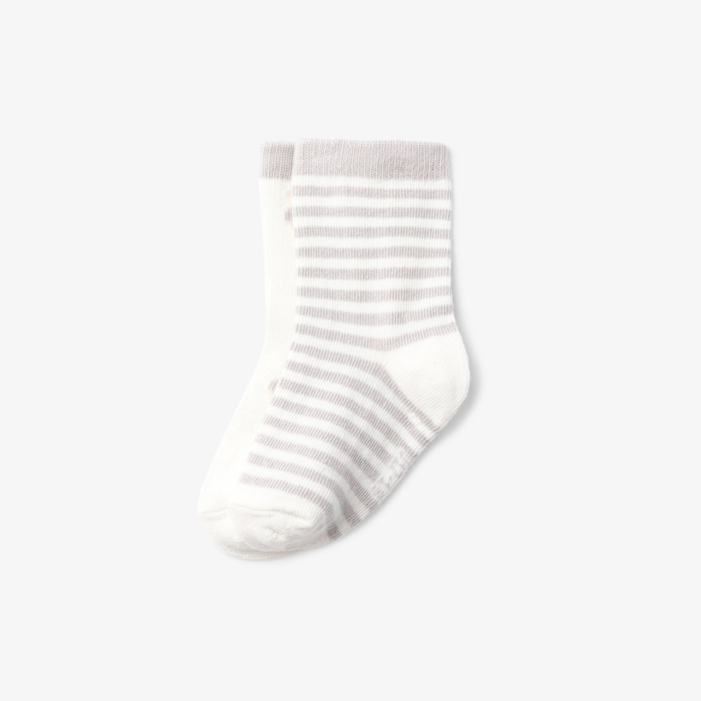 Baby sock duo - gris/multico